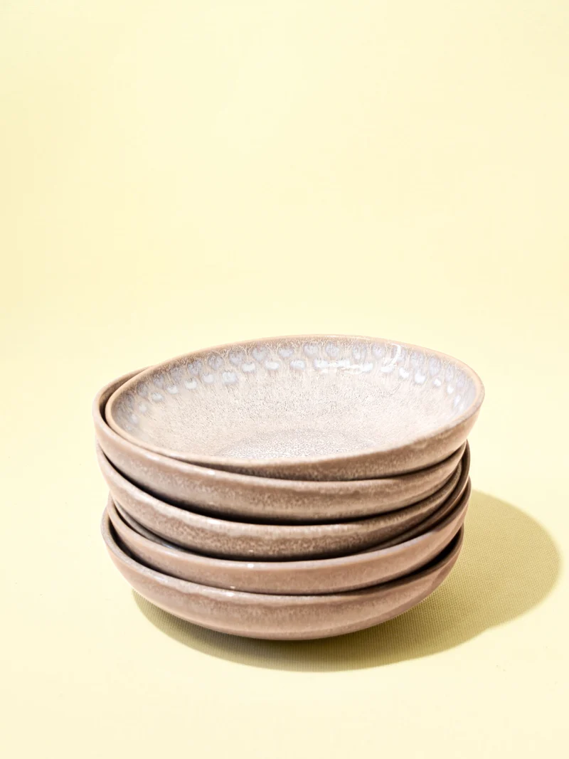 Assiette creuse | Gris audacieux