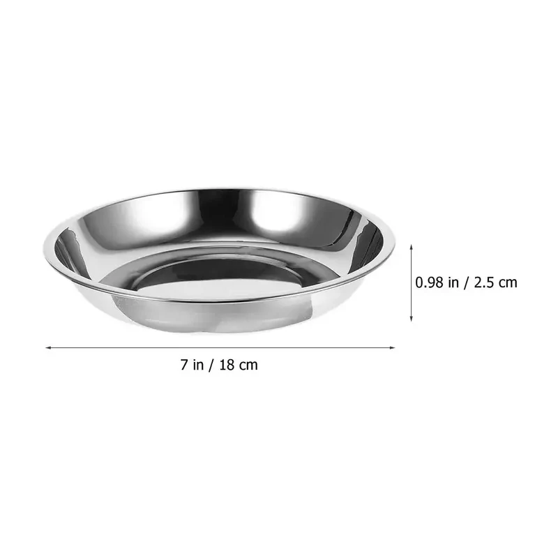 Deux gamelles en inox pour chien