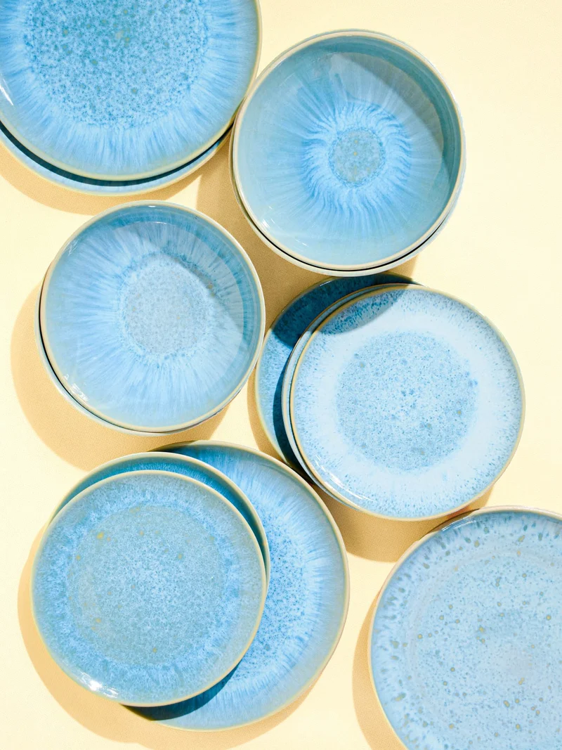 Service pour 6 | Bleu água