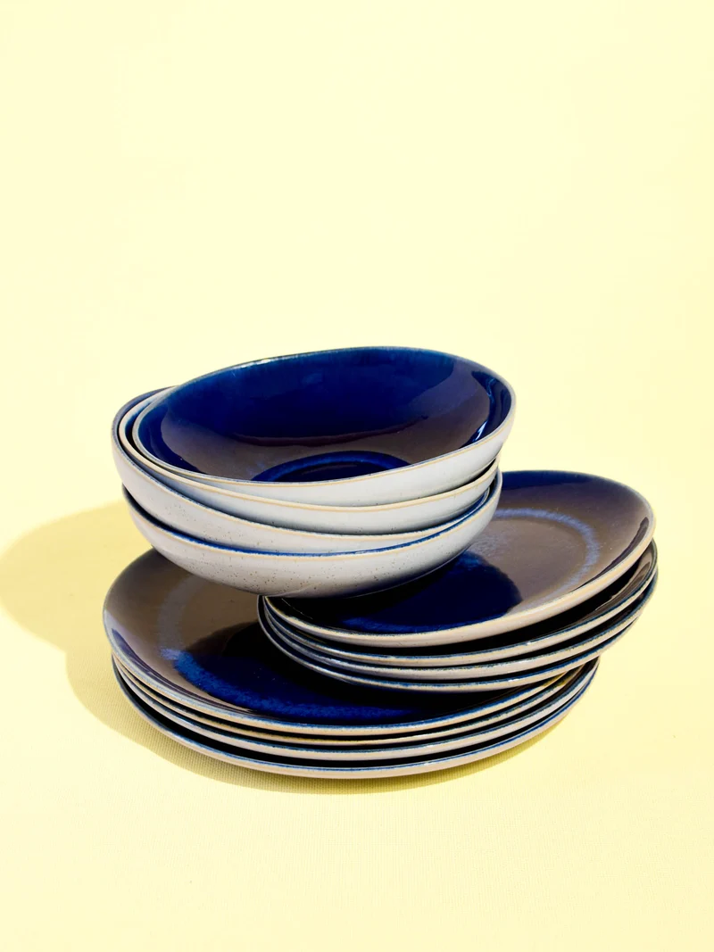 Service pour 4 | Bleu odyssée