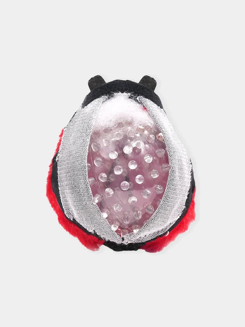 Balle peluche Coccinelle Woof Love 🐞 – L’amour en version jeu