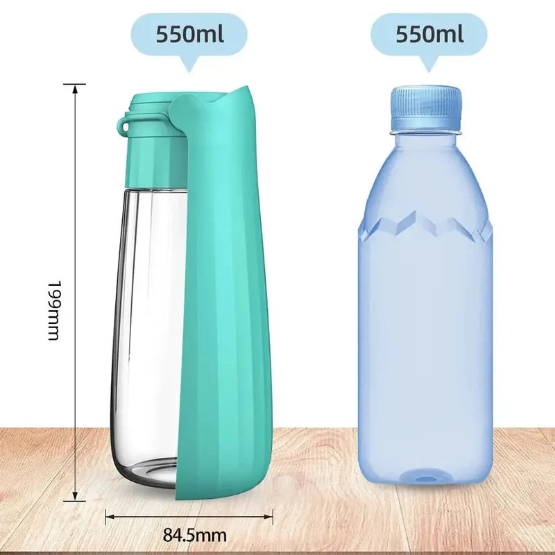 Gourde à eau avec gamelle portable