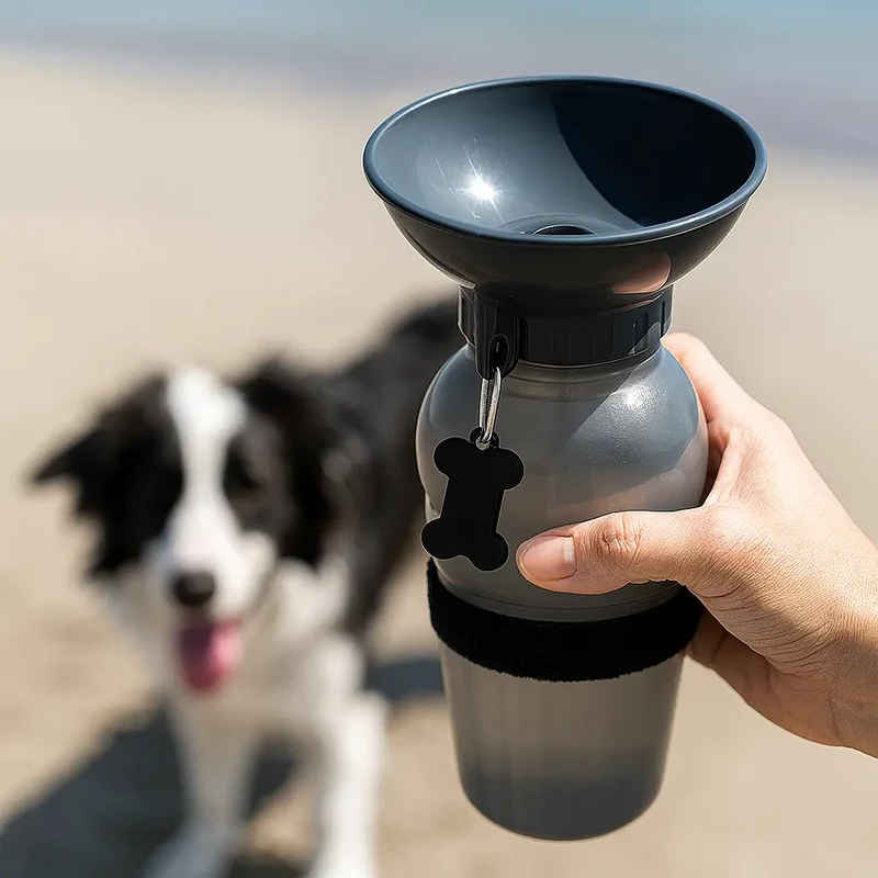 Gourde transportable pour chien