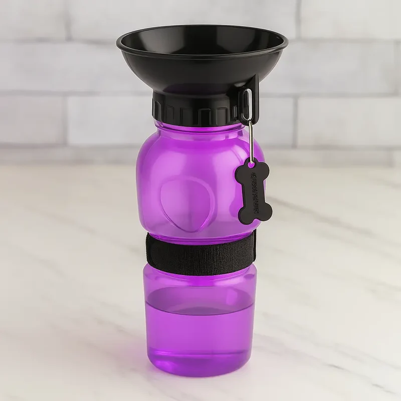 Gourde transportable pour chien
