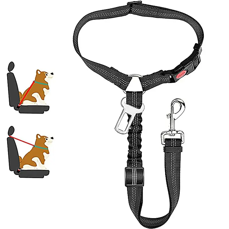 Ceinture de sécurité 3en1 pour chien