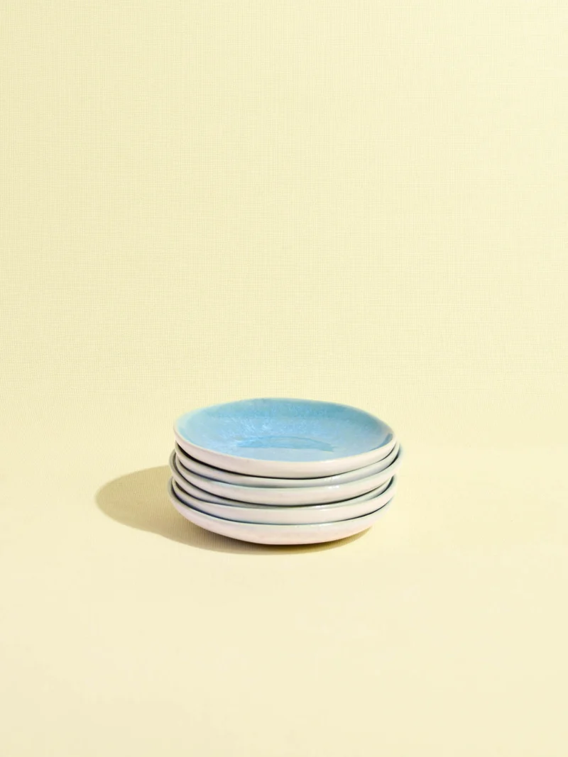 Mini assiette | Bleu água