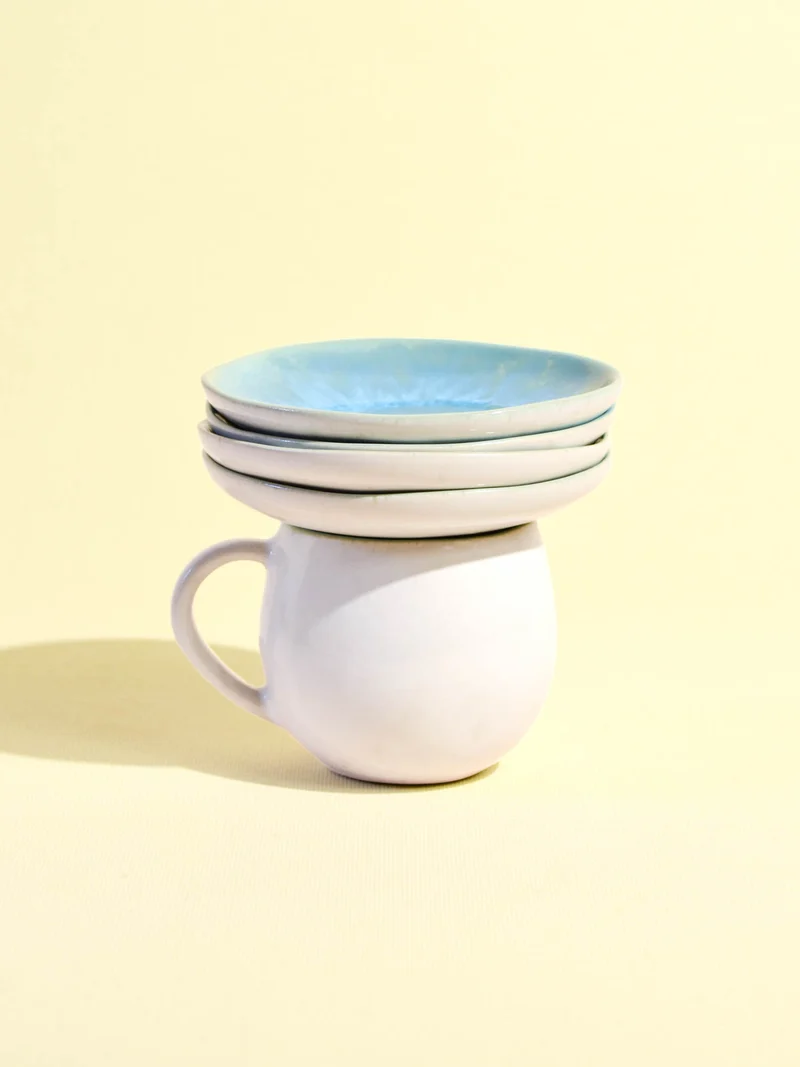 Mini assiette | Bleu água