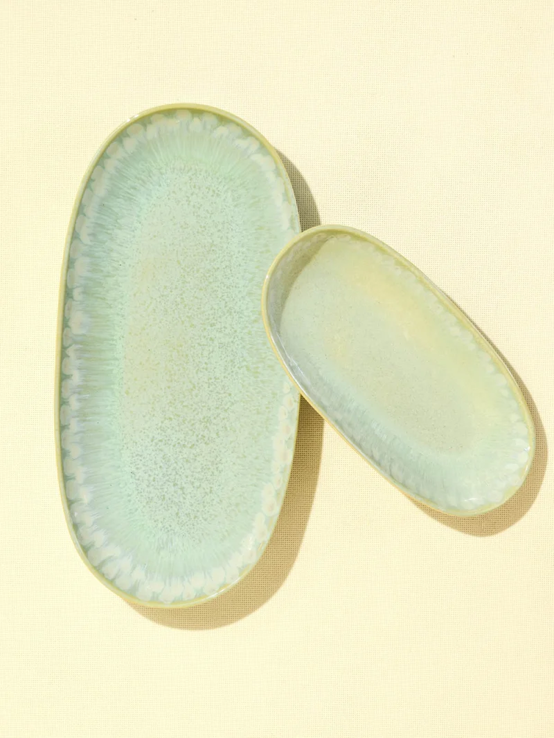 Plat de service M | Vert audacieux