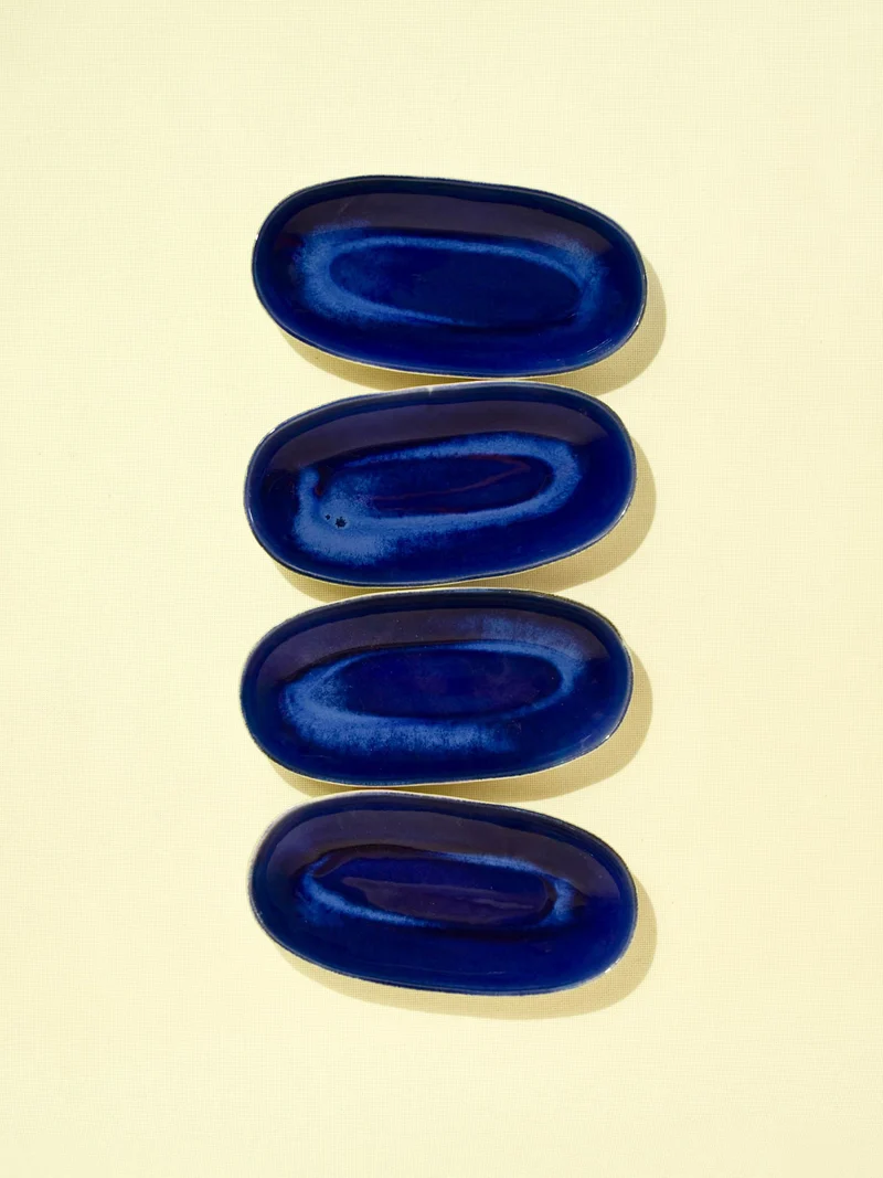 Plat de service M | Bleu odyssée