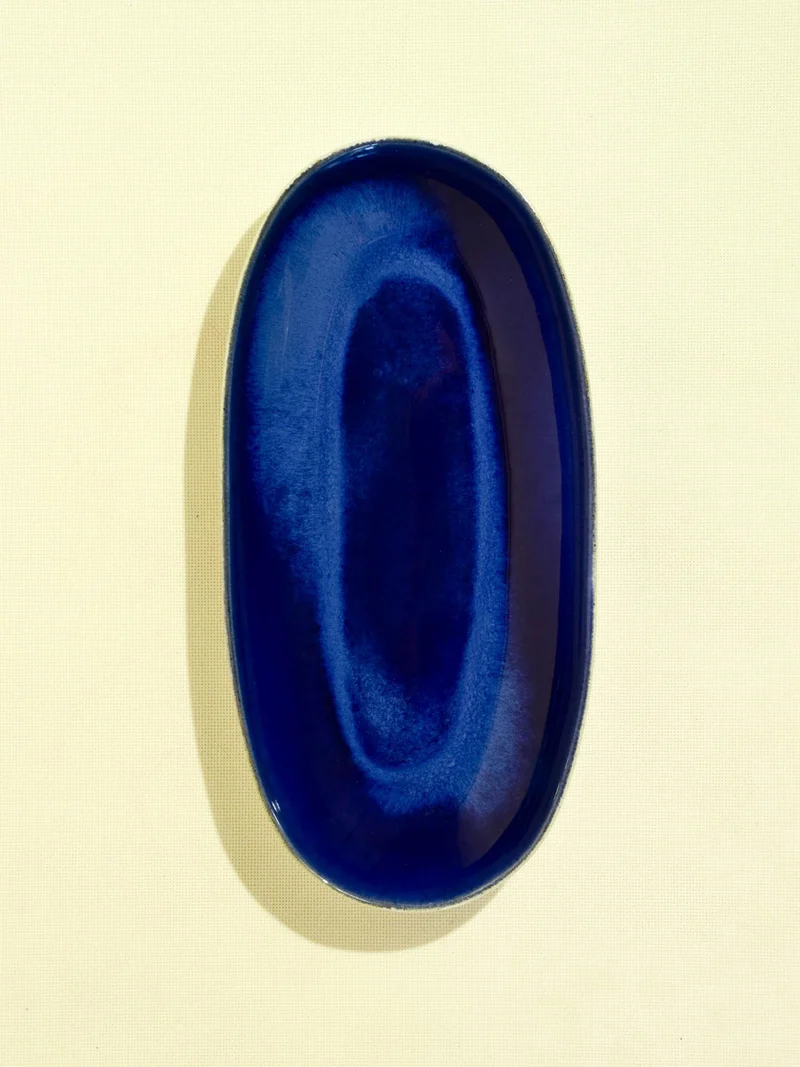 Plat de service L | Bleu odyssée