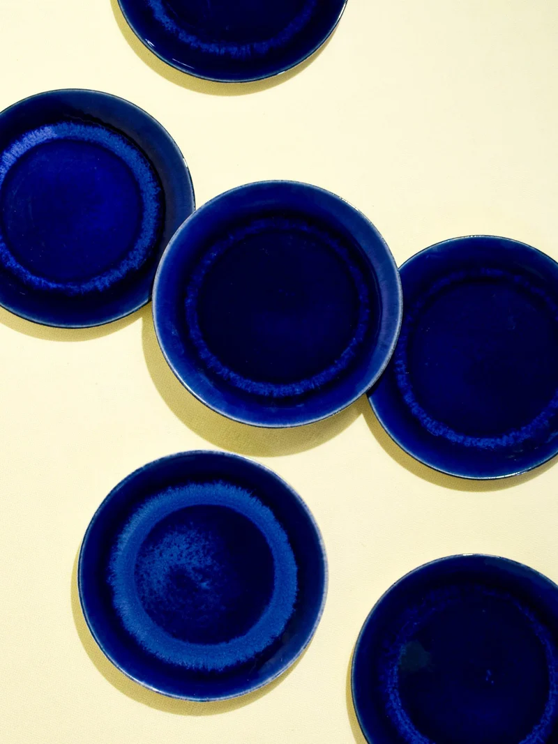 Petite assiette | Bleu odyssée