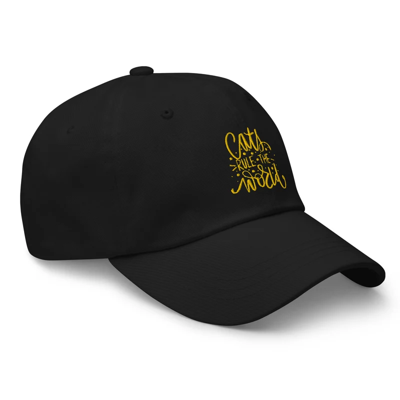 Casquette de Baseball Cats rules the World
