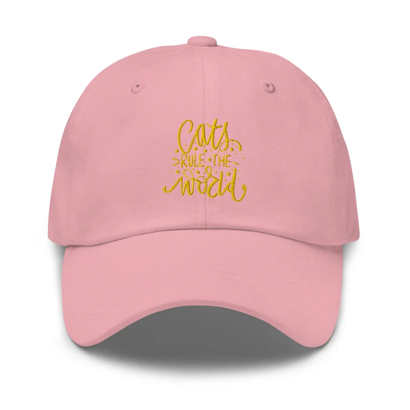 Casquette de Baseball Cats rules the World