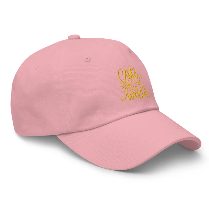 Casquette de Baseball Cats rules the World