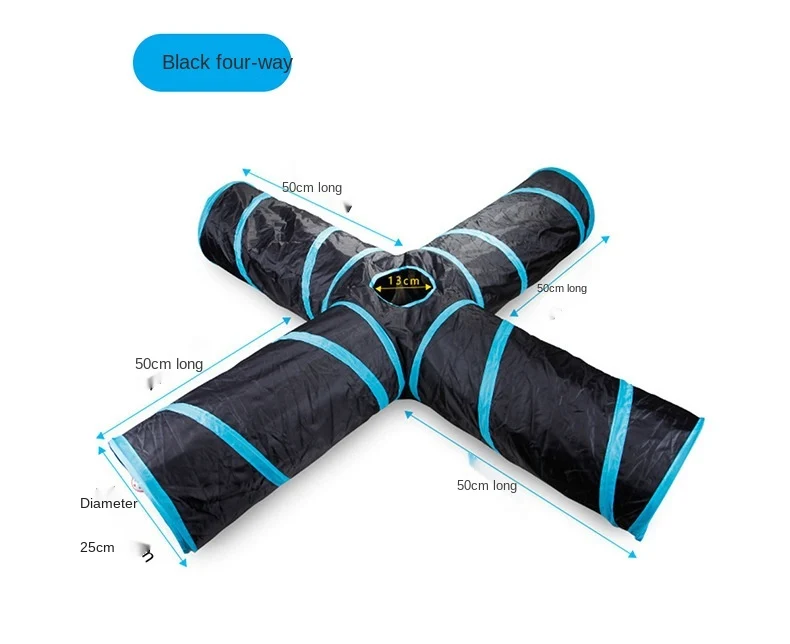 Tunnel + 22 jouets pour chats