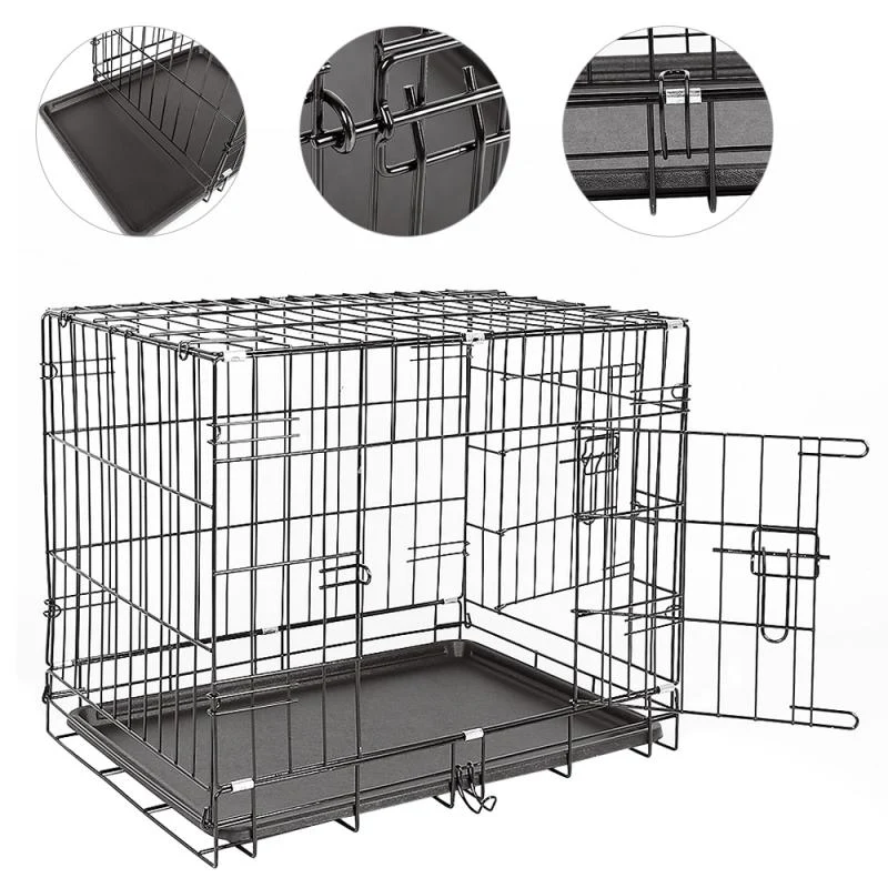 Petite cage pour chat pliante