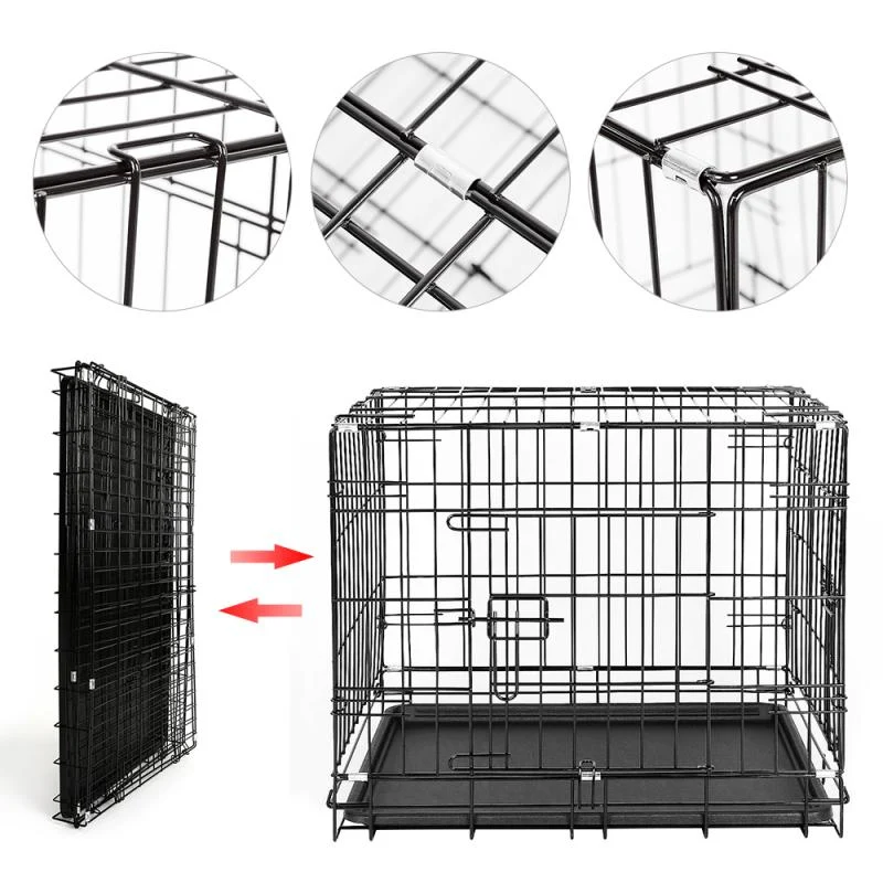 Petite cage pour chat pliante