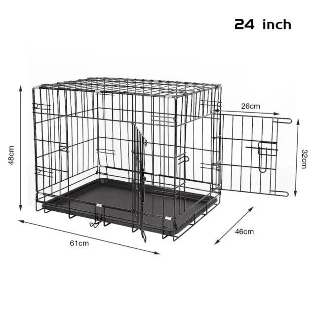 Petite cage pour chat pliante