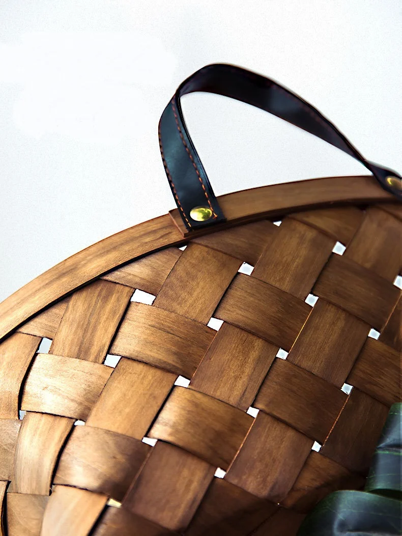 Panier en rotin pour chat