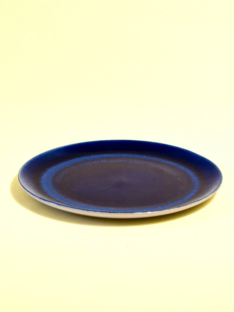 Grande assiette | Bleu odyssée