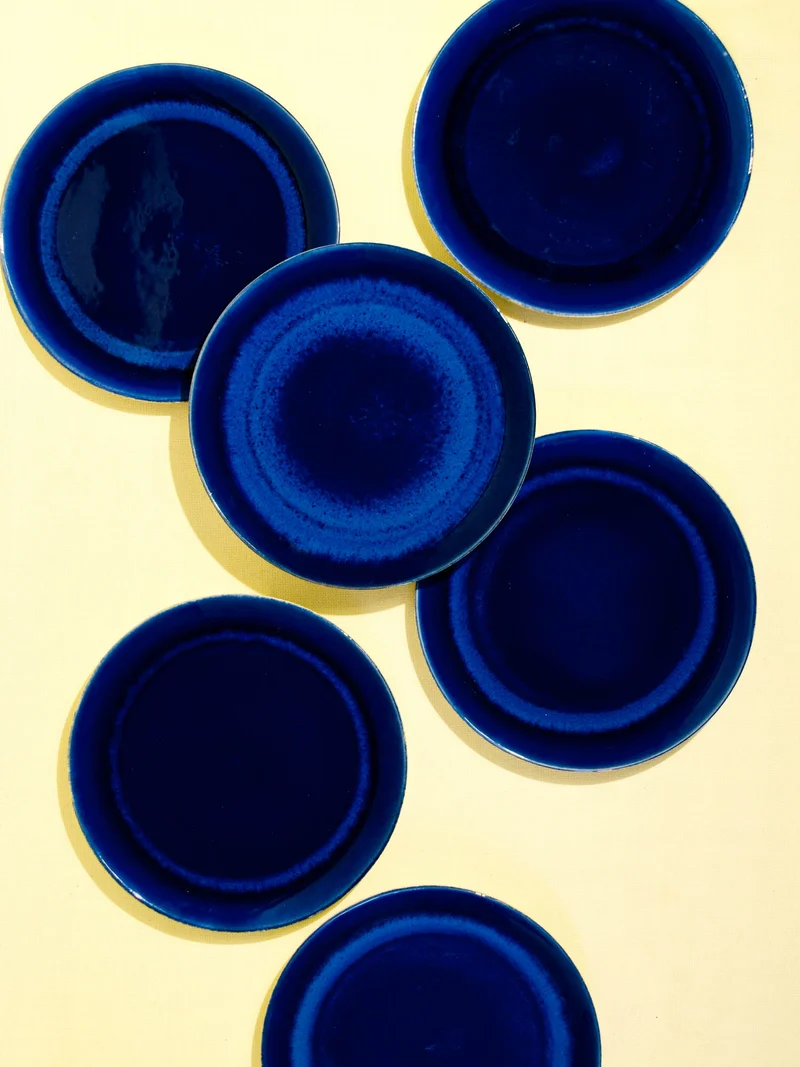 Grande assiette | Bleu odyssée