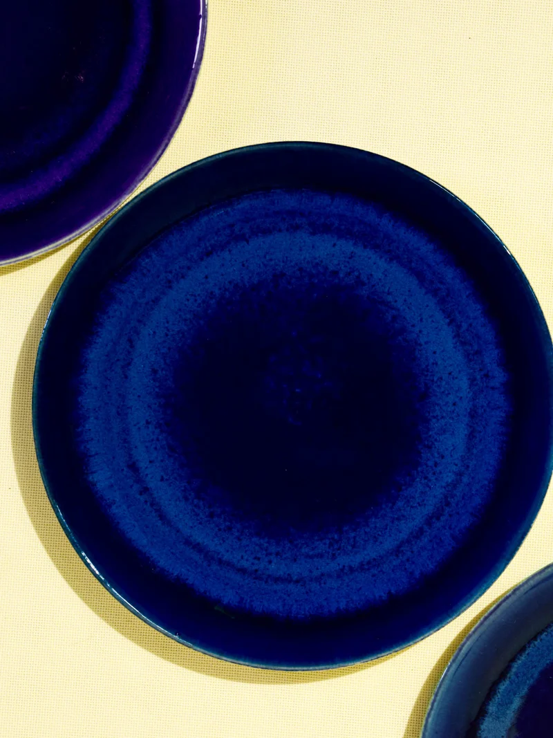 Grande assiette | Bleu odyssée