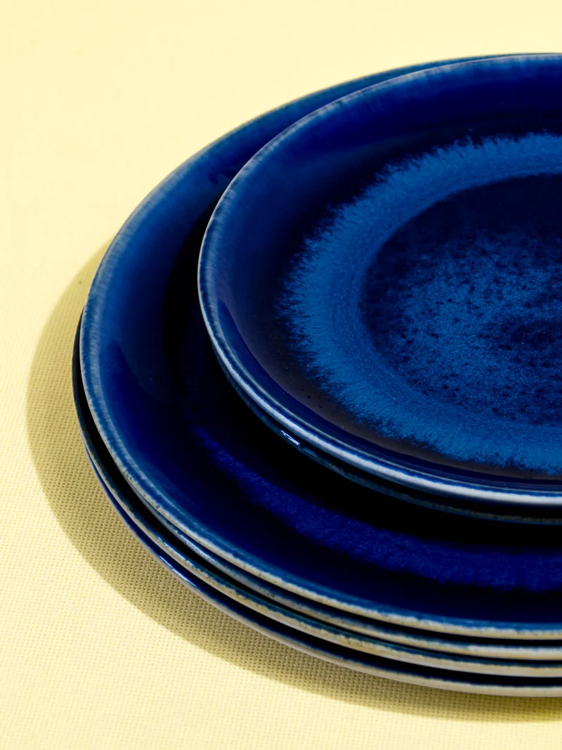 Grande assiette | Bleu odyssée