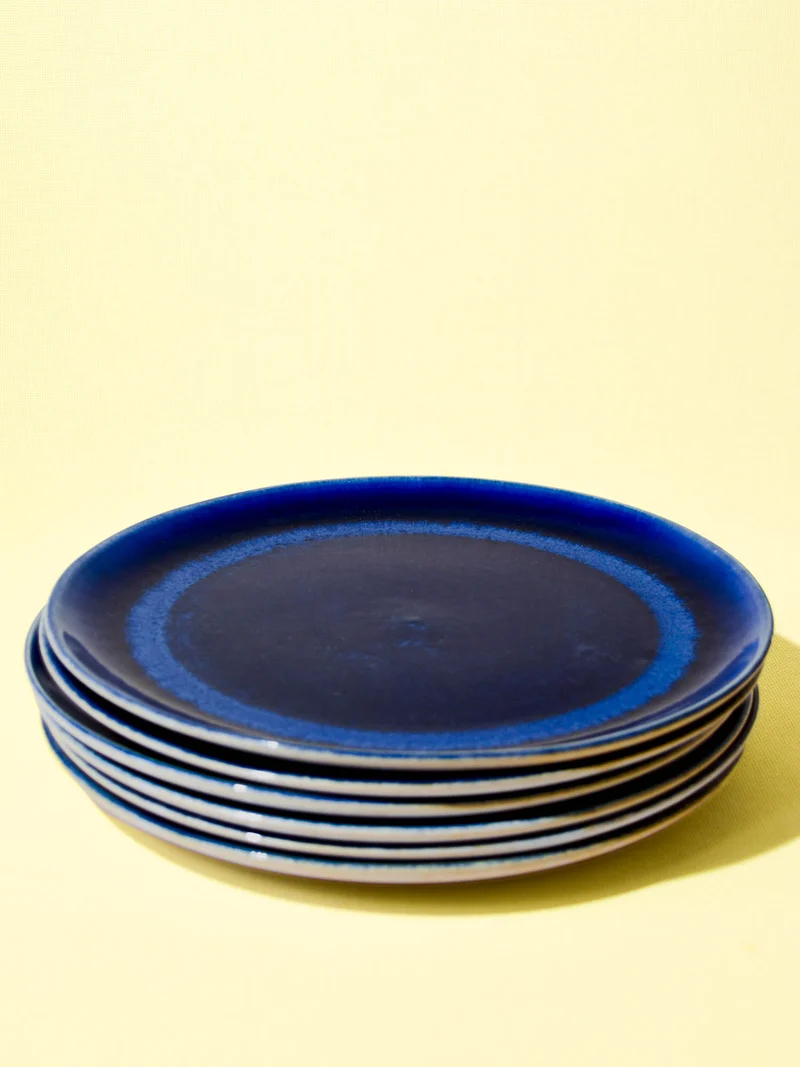 Grande assiette | Bleu odyssée