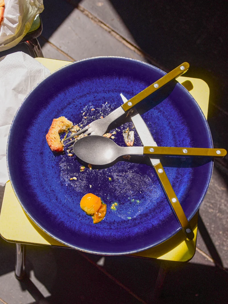 Grande assiette | Bleu odyssée