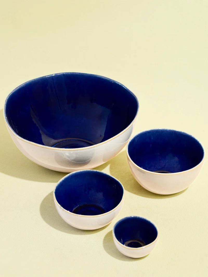 Grand bol rond | Bleu odyssée