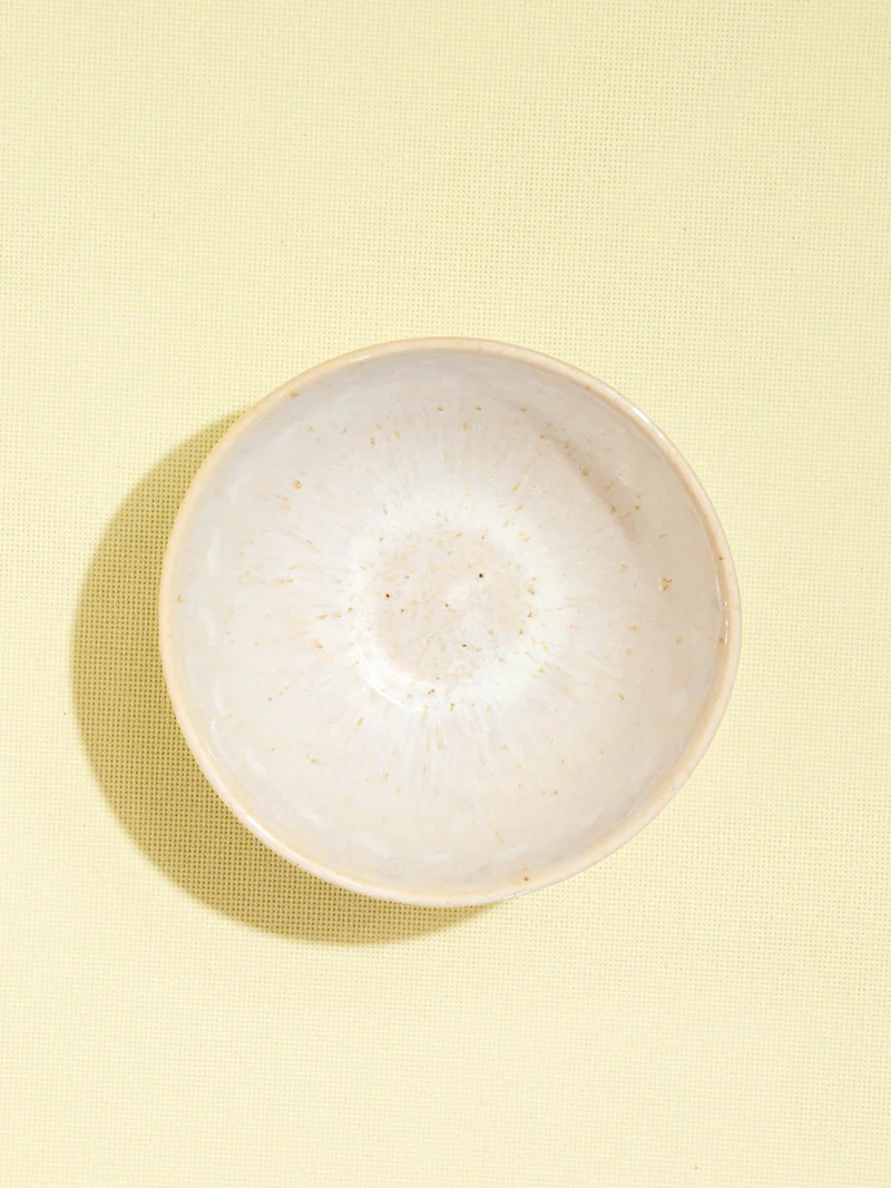 Grand bol rond | Blanc audacieux