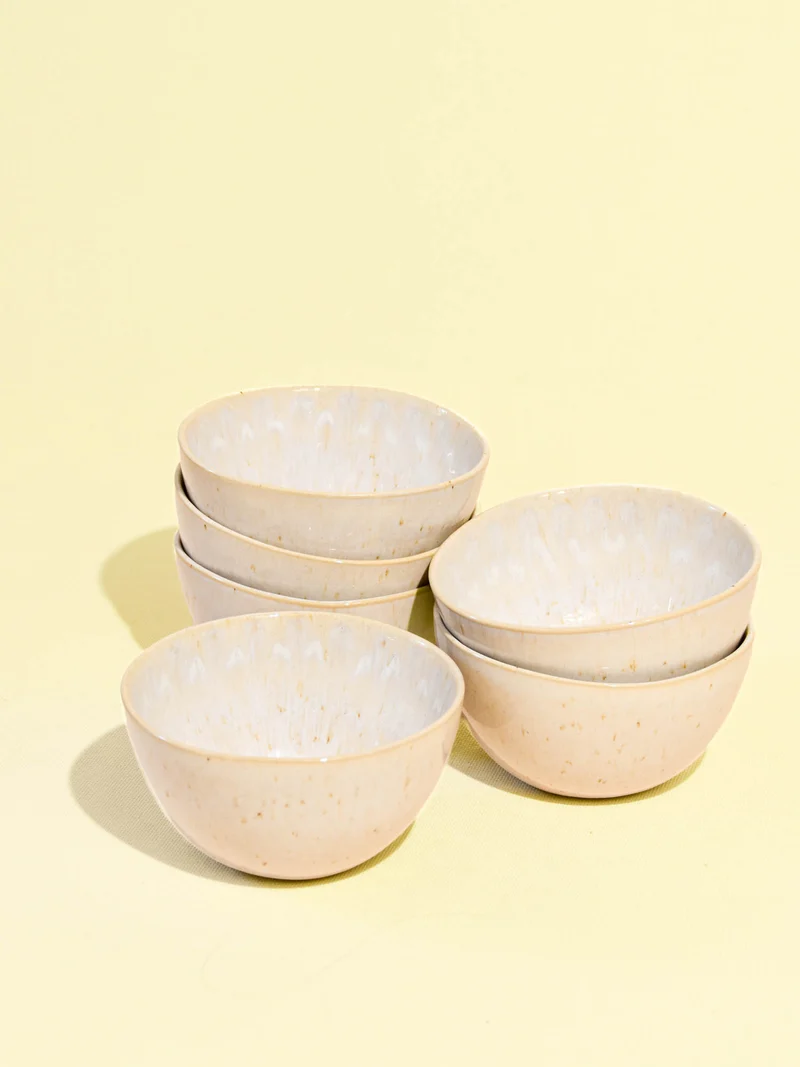 Grand bol rond | Blanc audacieux
