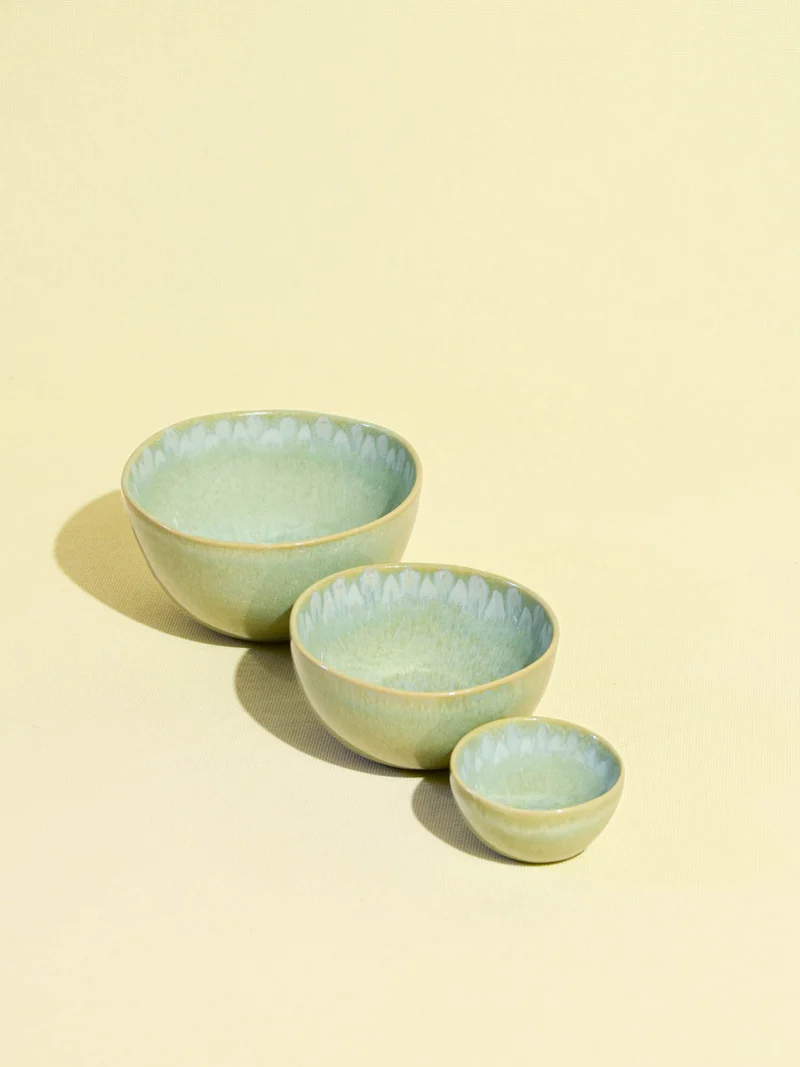 Grand bol rond | Vert audacieux