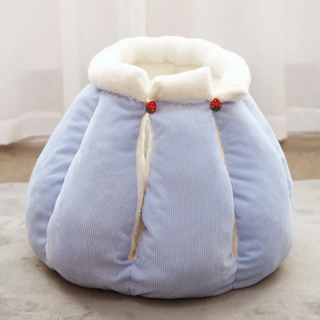 Couchage cachette chaud pour chat