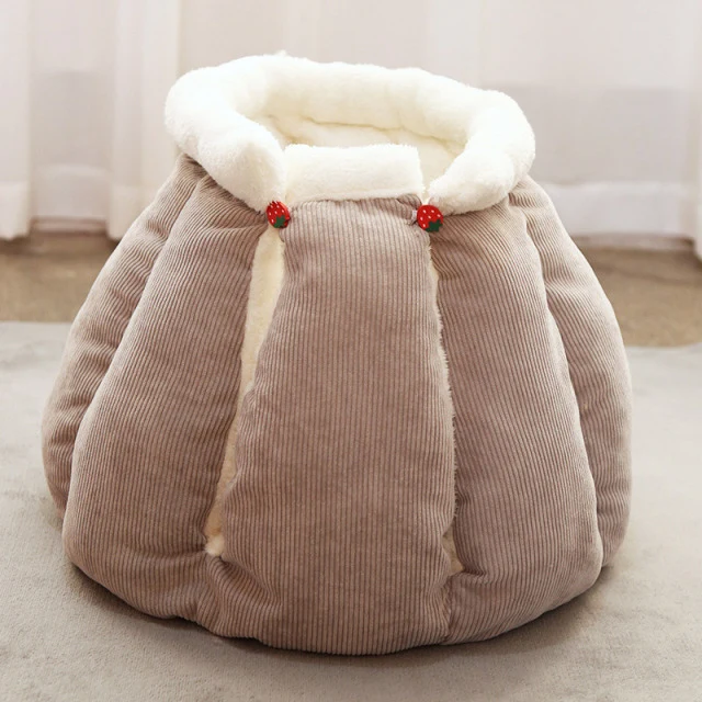 Couchage cachette chaud pour chat