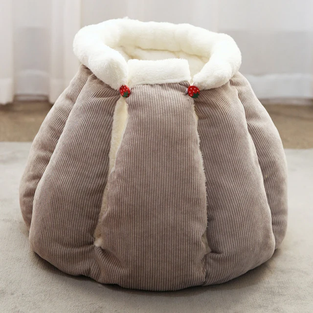 Couchage cachette chaud pour chat