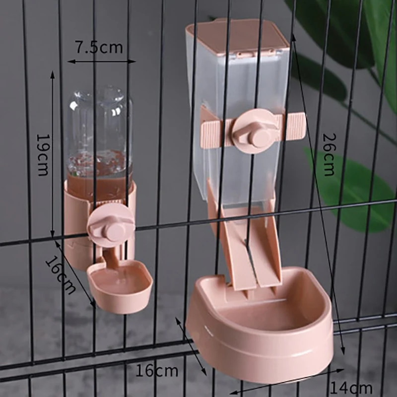 Distributeur de boisson et nourriture pour cage