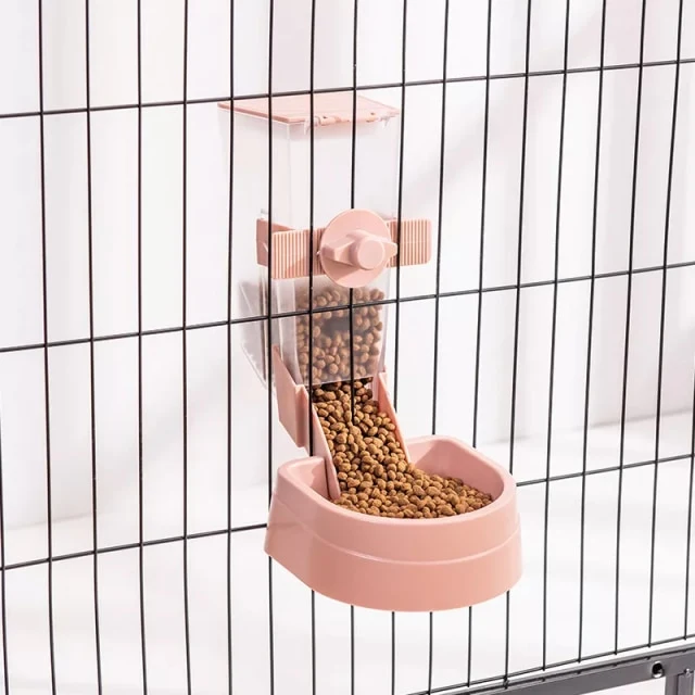Distributeur de boisson et nourriture pour cage