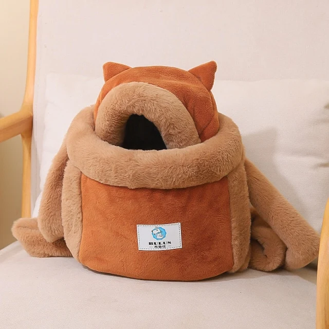 Sac ventral polaire pour chaton et petit chat – jusqu'à 6 kg