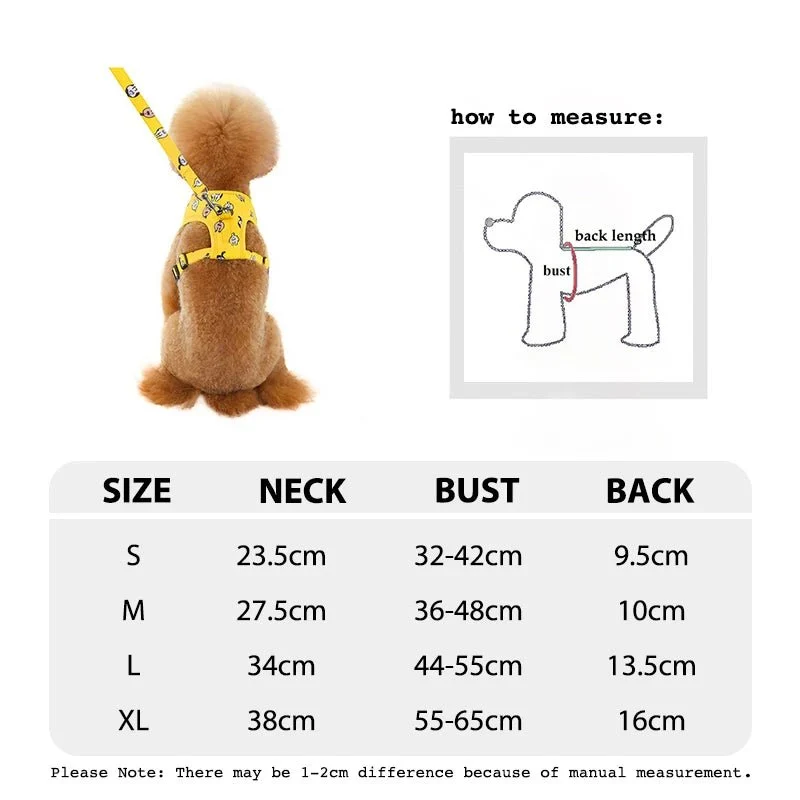 Harnais petit chien en y