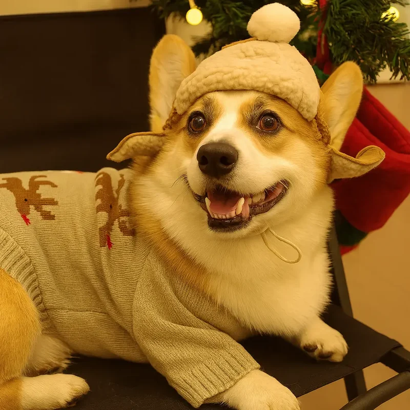 Bonnet d'hiver pour chien