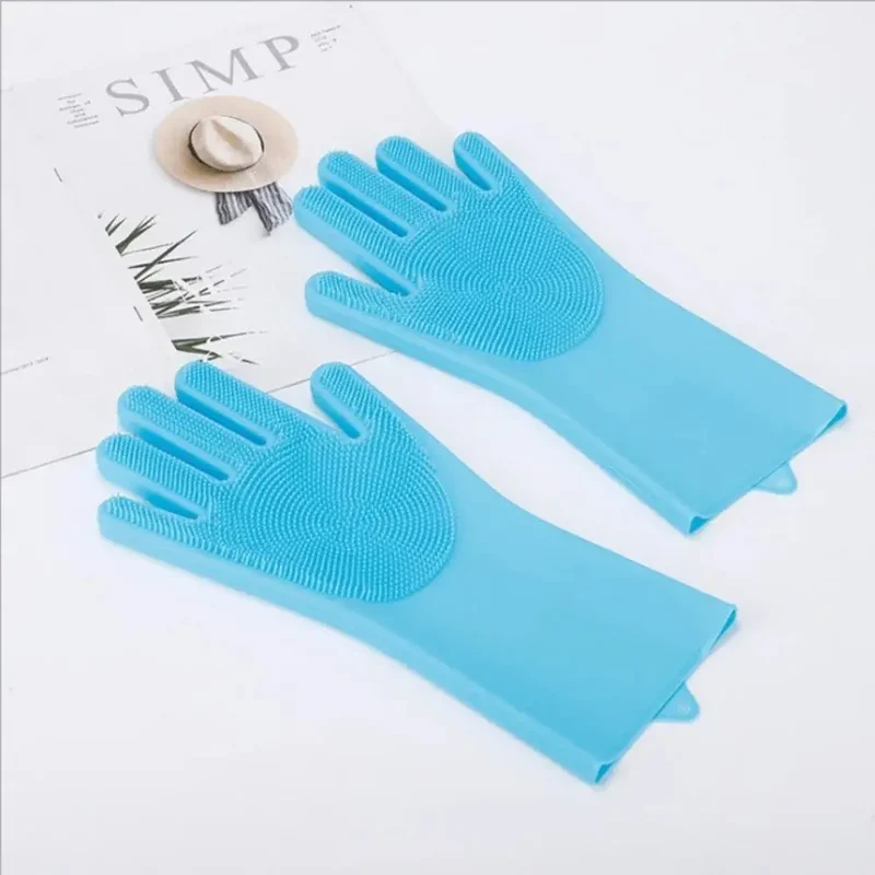 Gants brosse pour chien