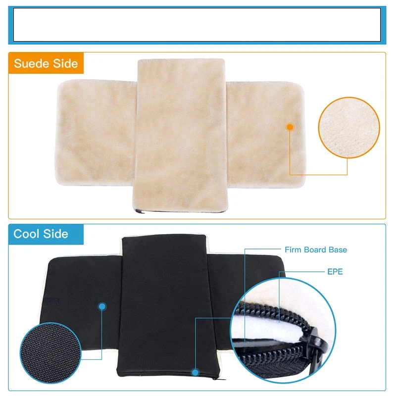 Sac de transport extensible 4 côtés pour chat – 50 x 29 x 31,5 cm