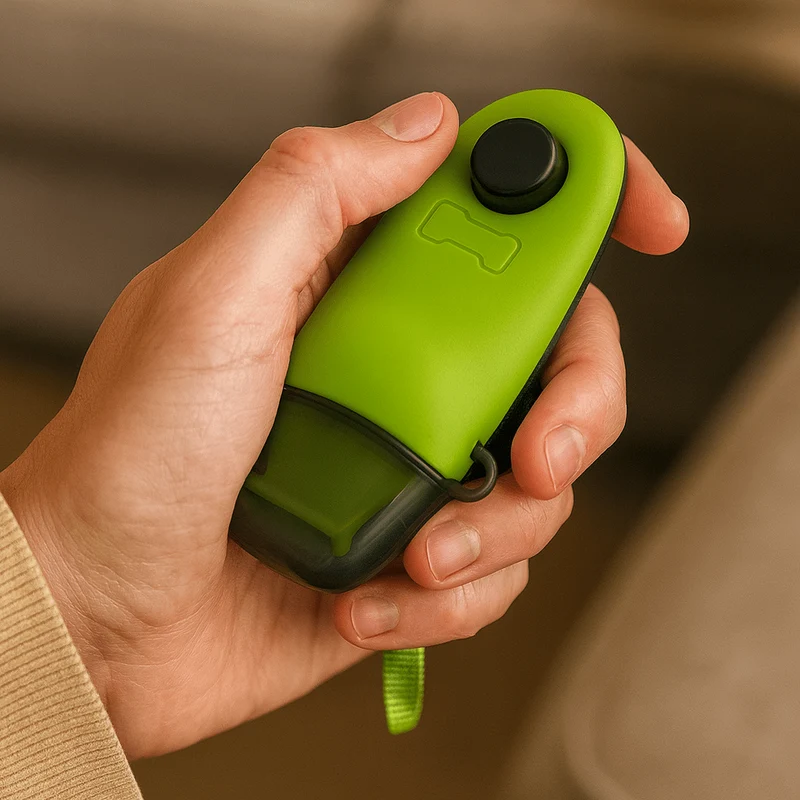 Clicker et sifflet pour chien