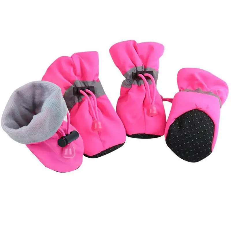 Bottes fourrées pour petit chien