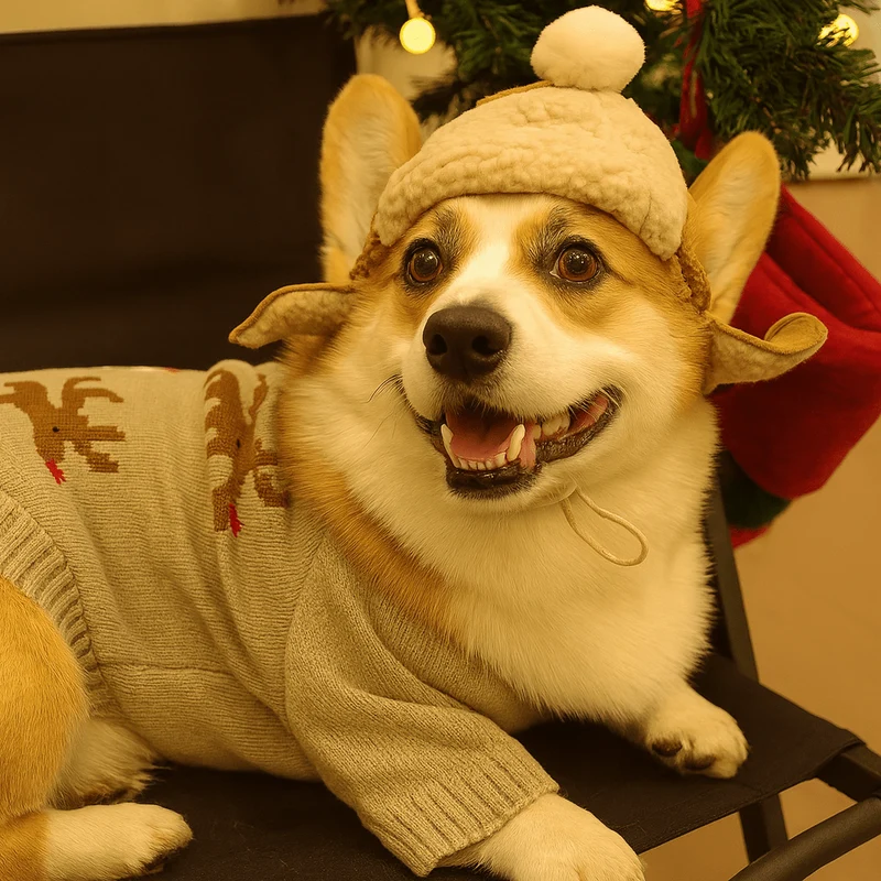 Bonnet d'hiver pour chien