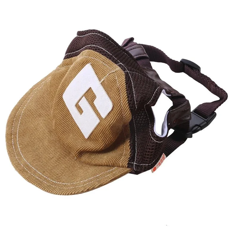Casquette style baseball pour chien