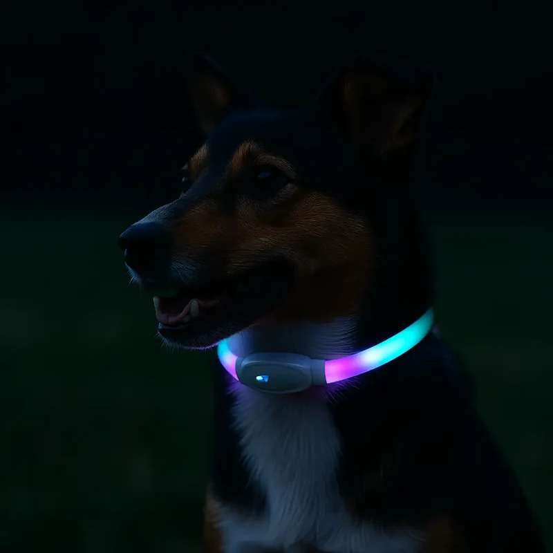 Collier USB rechargeable pour chien