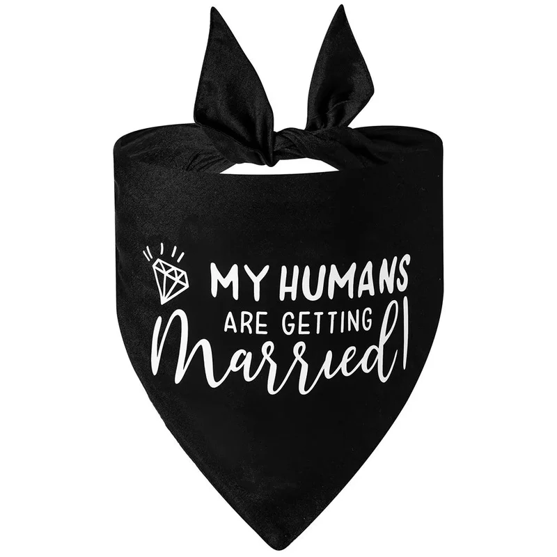 Bandana de mariage pour chien