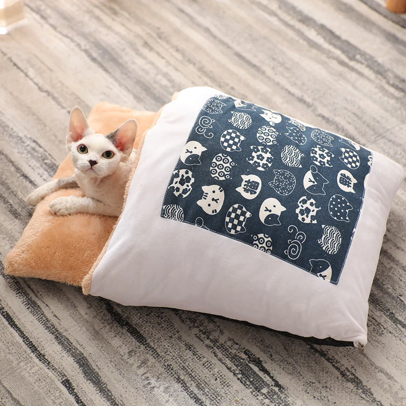 Couchage cocooning pour chat
